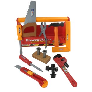 Mainan Alat Pertukangan Set Kotak Perkakas | Power Tool Set