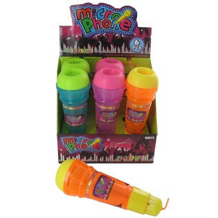 Mikrofon Gema Menyala dalam Display (6 pcs)