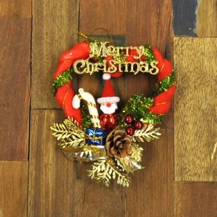 Gantungan Pintu Natal Kecil (6 pcs) - Grosir B2B