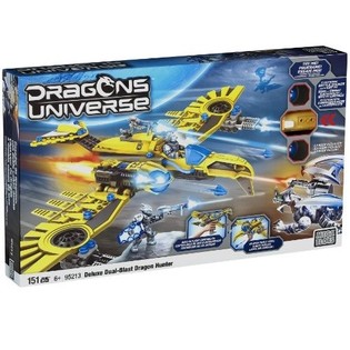 MEGA BLOKS DLUXE DUAL-BLAST PEMBURU NAGA