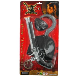 Set Mainan Bajak Laut dengan Kartu - Pirate Weapons (6 pcs)