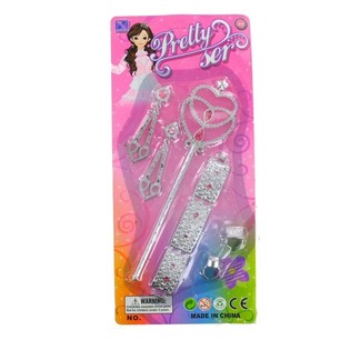 SET AKSESORIS PRETTY GIRL DENGAN KARTU (12 pcs)
