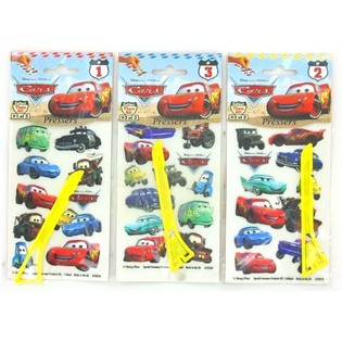 STIKER GOSOK / TRANSFER DISNEY CARS (24 pcs)