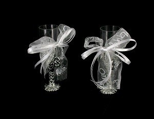 GELAS SAMPANYE DEKORASI (6 pcs)