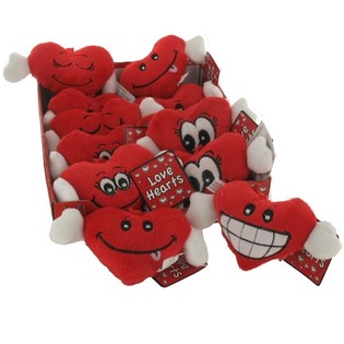 Hati Boneka Plush Lucu (12 pcs)