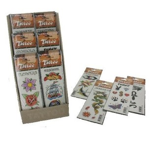 STIKER TATO DALAM DISPLAY (72 pcs.)