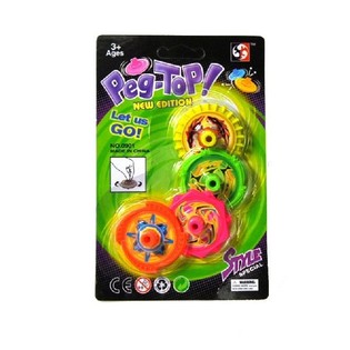 4 Gasing dalam Kemasan Kartu (Isi 11 pcs)