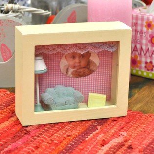 BINGKAI FOTO 3D KAYU KAMAR ANAK - MODEL 2 (6 pcs)