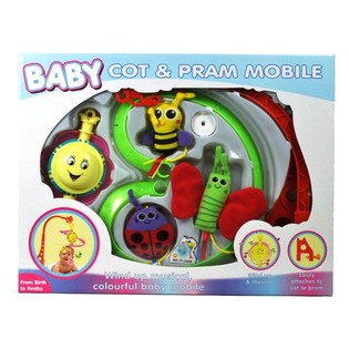 MOBILE BAYI DENGAN MUSIK UNTUK TEMPAT TIDUR (1 pc)