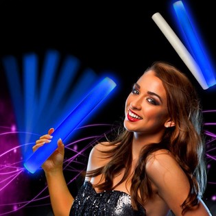 Stik Busa LED Biru - Party Stick (24 pcs)