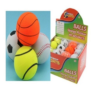 Bola Pantul Sport dalam Display (24 pcs)