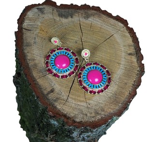 Anting-Anting Gaya Ibiza Campur Warna (1 pcs)