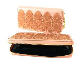 Dompet Gaya Ibiza Warna Salmon (1 pc)