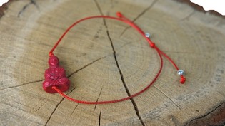 Gelang Buddha Merah (1 pc)