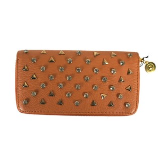 Dompet Cognac dengan Studs/Strass (1 pcs)