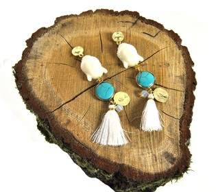 Anting Toska / Krem Buddha (1 pc)