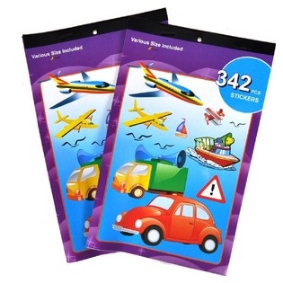 BUKU STIKER MODEL: KENDARAAN (12 pcs)