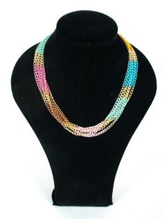 Kalung 6 Lapis Colorful Gaya Ibiza (1 pcs)