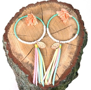 Anting Berwarna Gaya Ibiza (1 pcs)
