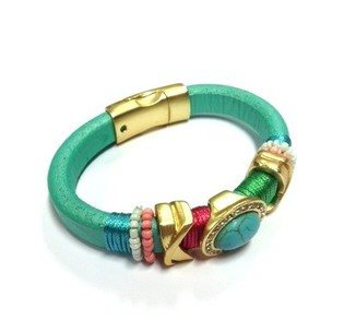 Gelang Mewah Turquoise (Gaya Ibiza) - 1 pcs
