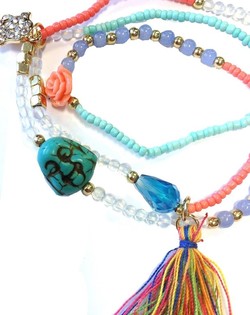 Gelang Elastis 3 Lapis Buddha (1 pc)