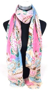 Syal Gaya Ibiza Aneka Warna (1 pcs)
