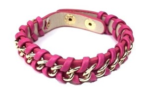 Gelang Anyam Fuchsia Gaya Ibiza (1 pcs)