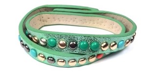 Gelang hijau dengan stud (1 pc)