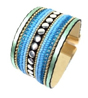 Gelang Lebar Mewah Gaya Ibiza (1 pcs)