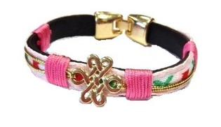 Gelang Pink Gaya Ibiza (1 pcs)
