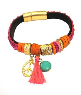 Gelang Warna-warni Gaya Ibiza (1 pcs)