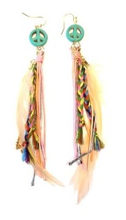 Anting Gaya Ibiza Peace (1 pc)