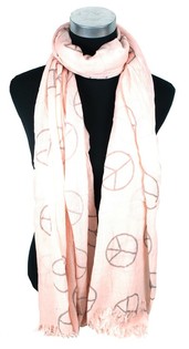 Syal Gaya Ibiza Salmon Peace (1 pc)