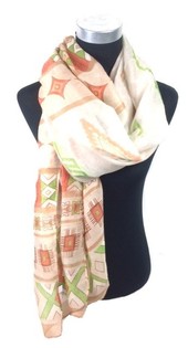 Syal Beige Gaya Ibiza (1 pc)