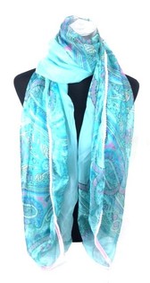 Syal Gaya Ibiza Turquoise (1 pc)