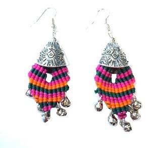 Anting Gaya Ibiza dengan Lonceng (1 pc)