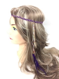 Bando Kepang dengan Bulu Ungu (1 pcs)