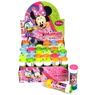 MAINAN GELEMBUNG SABUN DISNEY MINNIE MOUSE DALAM DISPLAY (36 pcs)