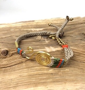 Gelang Ibiza Handmade Originals Taupe (1 pcs)