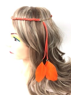 Bando Kepang dengan Bulu Oranye (1 pc)