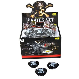 Penutup Mata Bajak Laut dalam Display (96 pcs)