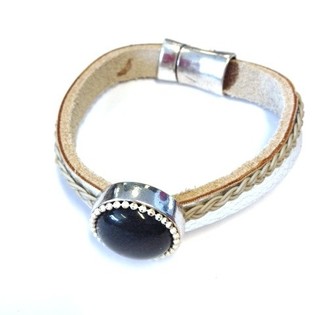 Gelang Gaya Ibiza dengan Batu (1 pcs)