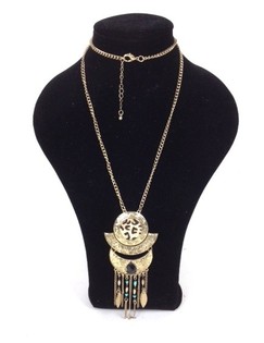 Kalung Gaya Ibiza Motif Macan Tutul (1 pc)