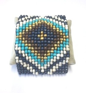 Gelang Aztek Biru (1 pcs)