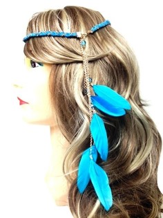 Bando Kepang dengan Bulu Biru (1 pc)