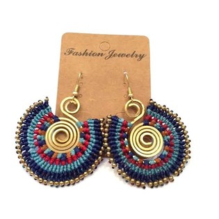 Anting Handmade Originals Biru/Merah (1 pc)
