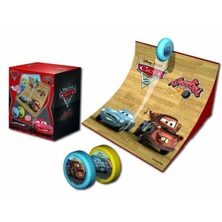DISNEY CARS WHEELIES JUMP RAMP SET STUNT (5 pcs)