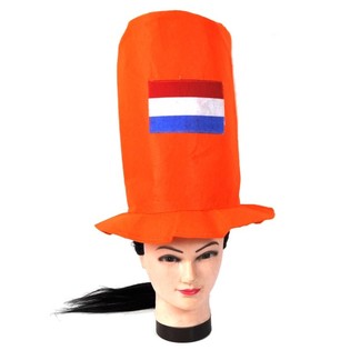Topi Tinggi Oranye (24 pcs)