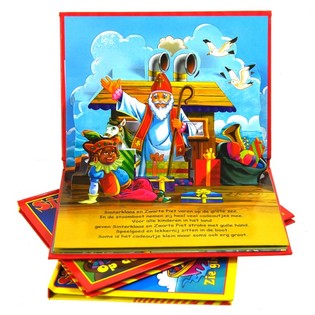 BUKU POP-UP SINTERKLAAS (12 pcs)
