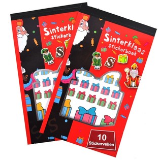 BUKU STIKER SANTO NIKOLAS (12 pcs)